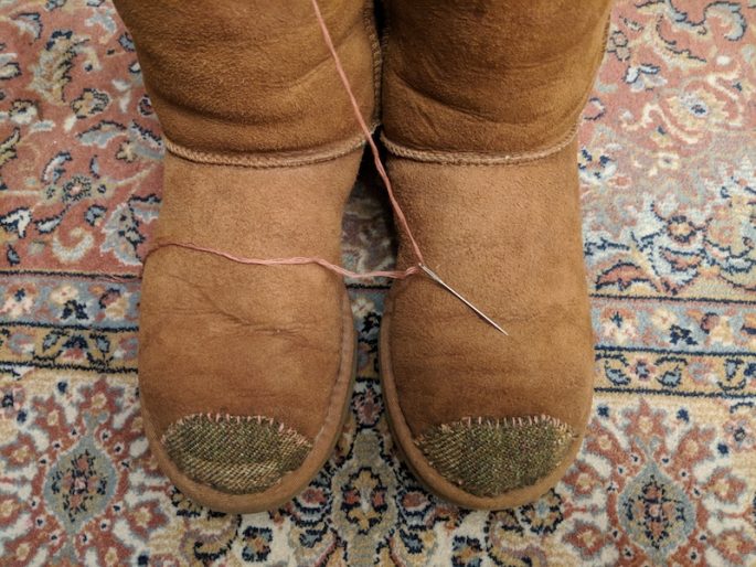 how to fix ugg boots